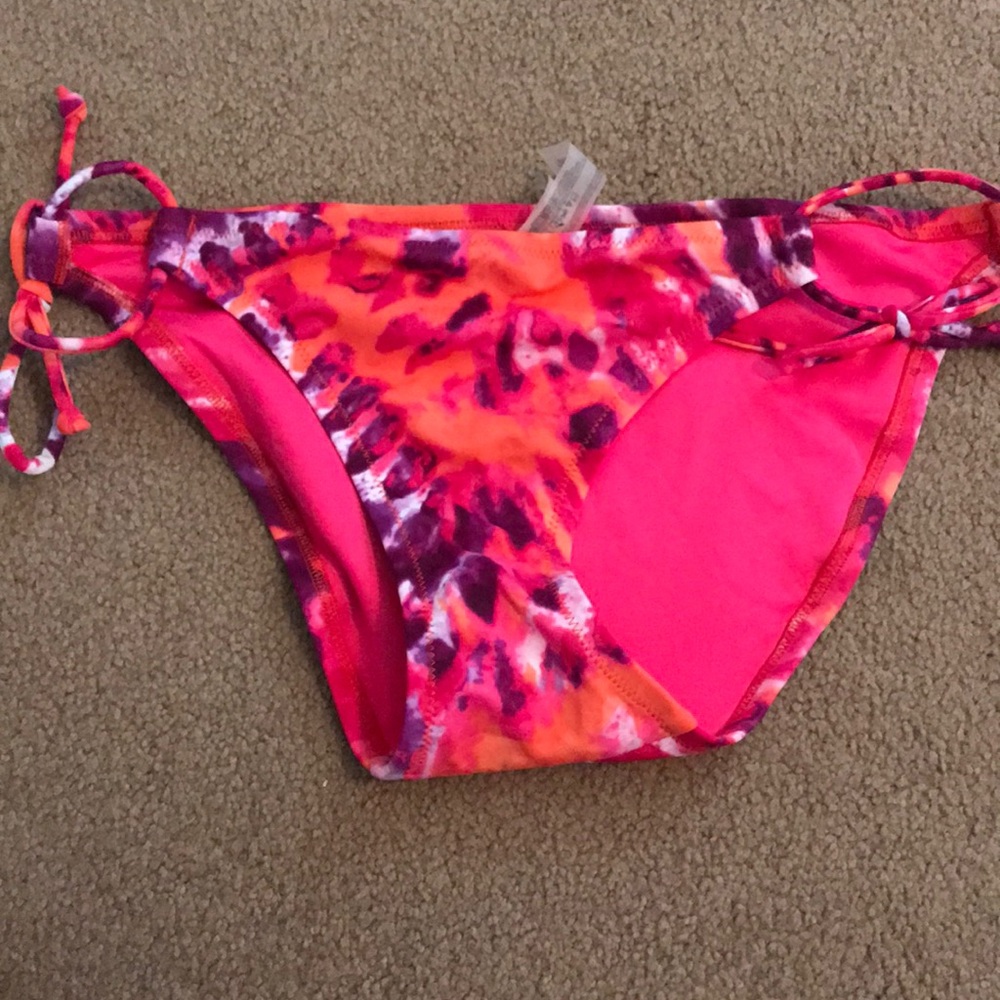 Victoria’s Secret pink purple bikini bottom small